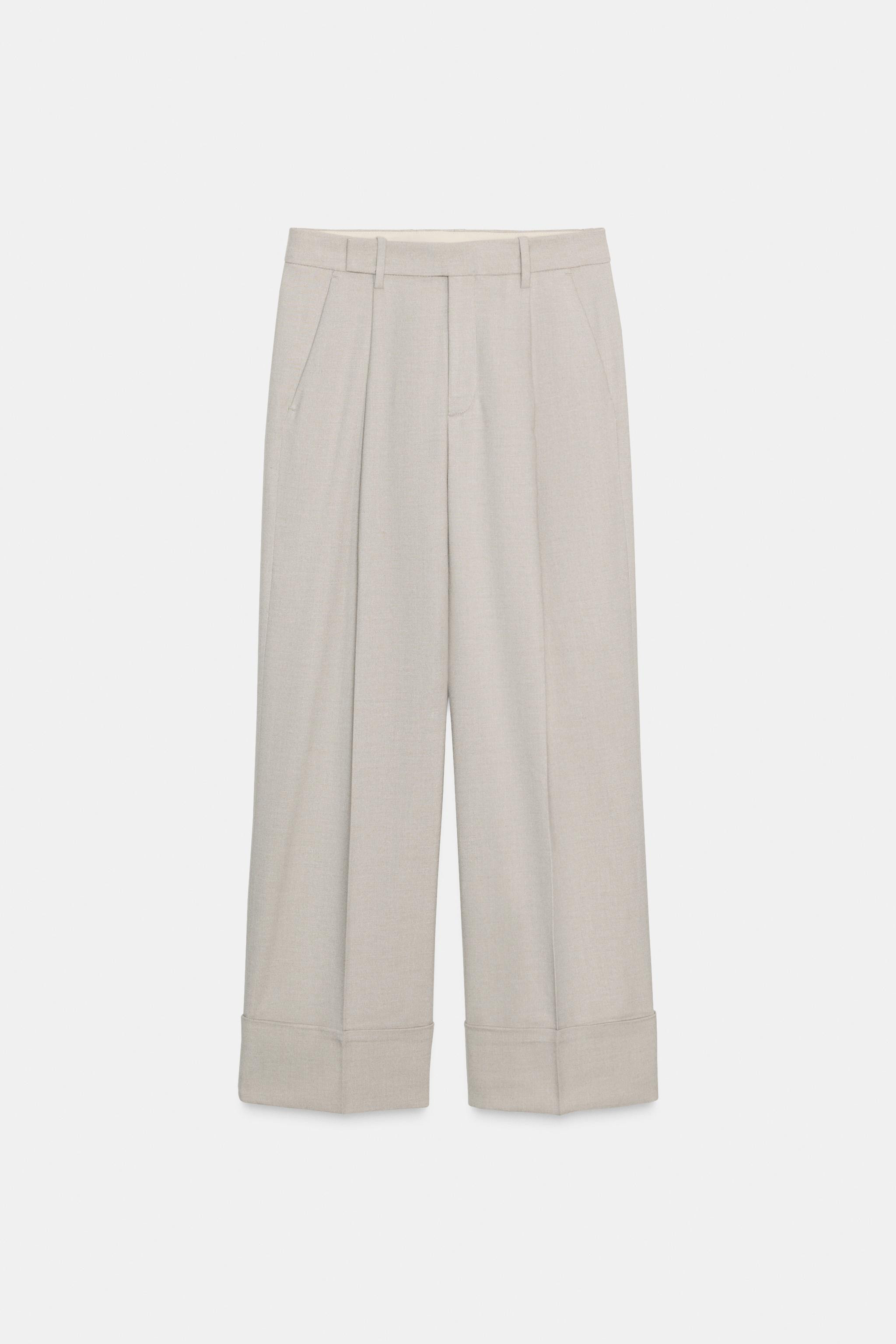 ZW COLLECTION DARTED TROUSERS | Zara UK