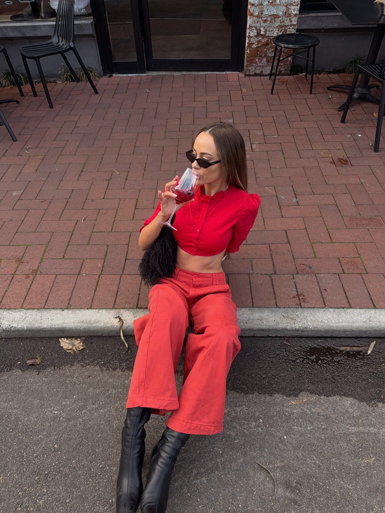 Obsessed w this colour rn 💘 linked some similar pants for you guys as they’re out of stock in these exact ones xx

#LTKwinter #LTKaustralia #LTKdatenight