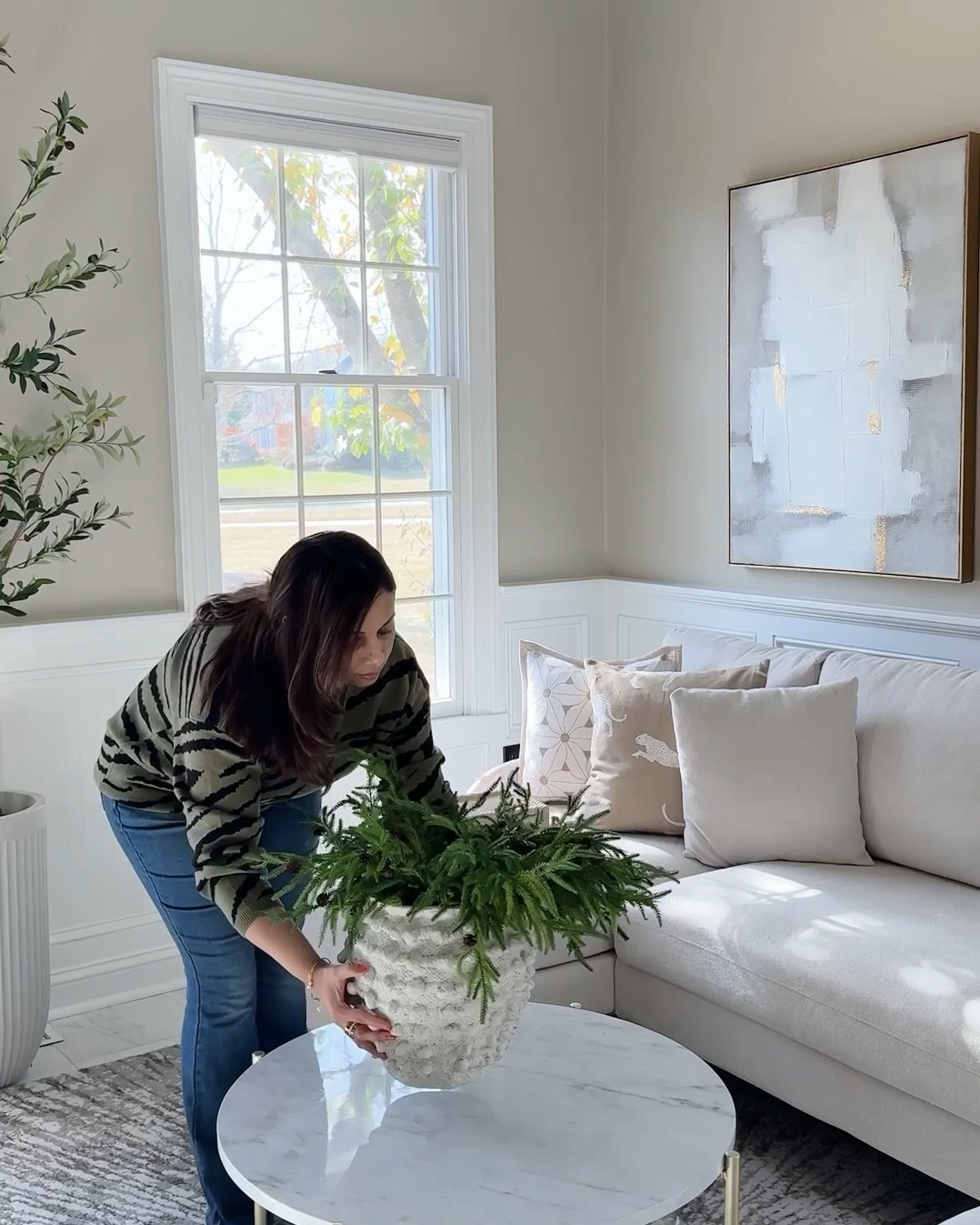 Shop my sunroom! Wayfair has early Black Friday sale and so many beautiful rugs and sofas on sale! My sectional is from Wayfair and we absolutely love it!  #Wayfairfinds #Wayfair @wayfair #onlyatWayfair 

#LTKSaleAlert #LTKCyberWeek #LTKHome