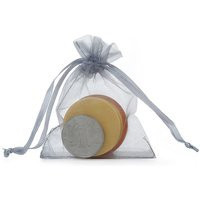 100Pcs Grey Organza Bags Sheer Fabric Favor Bags, For Wedding Favors, Drawstring Jewelry Pouch - Choose Your Color Combo | Etsy (US)