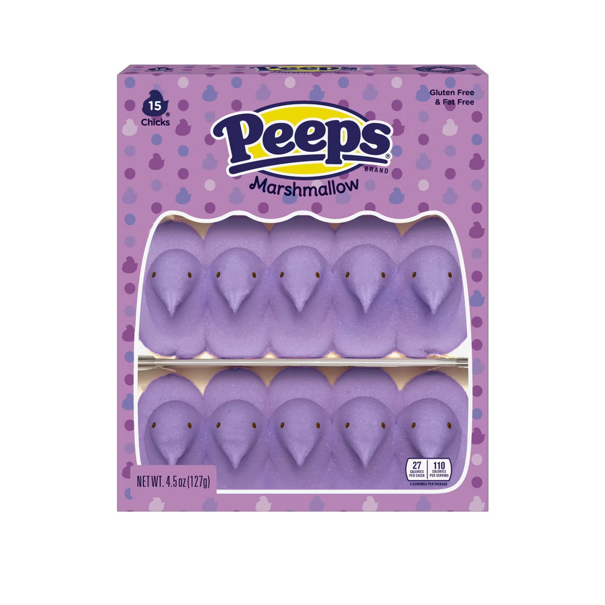 Peeps Easter Lavender Marshmallow Chicks - 4.5oz/15ct | Target
