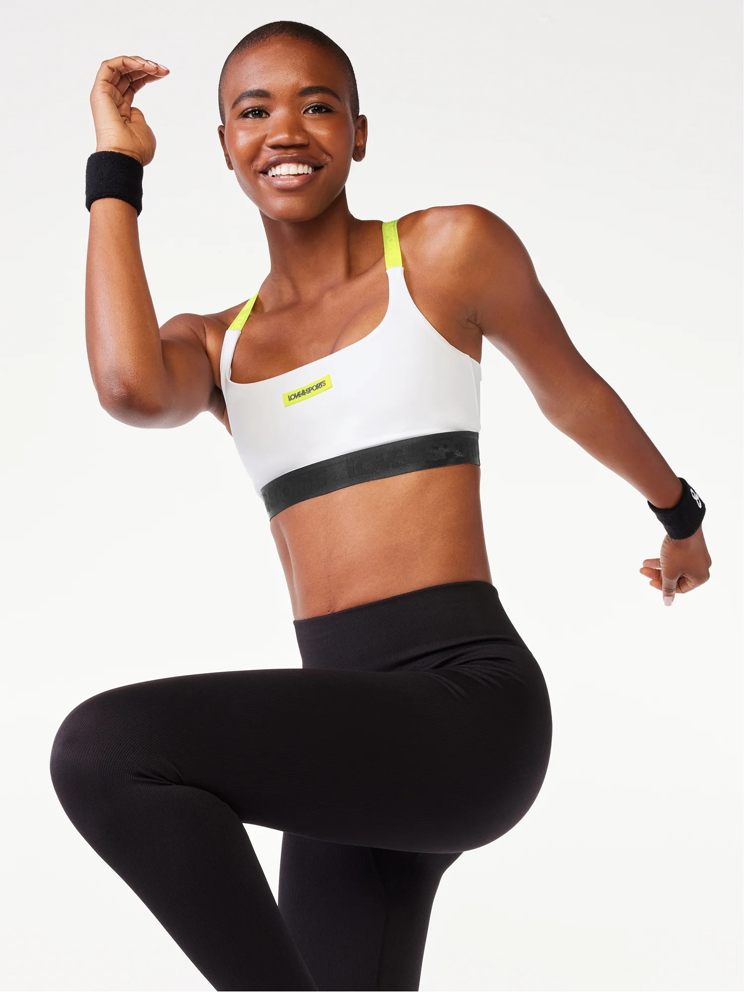 Love & Sports Women’s Jenna Sports Bra, Sizes XS-XXXL | Walmart (US)