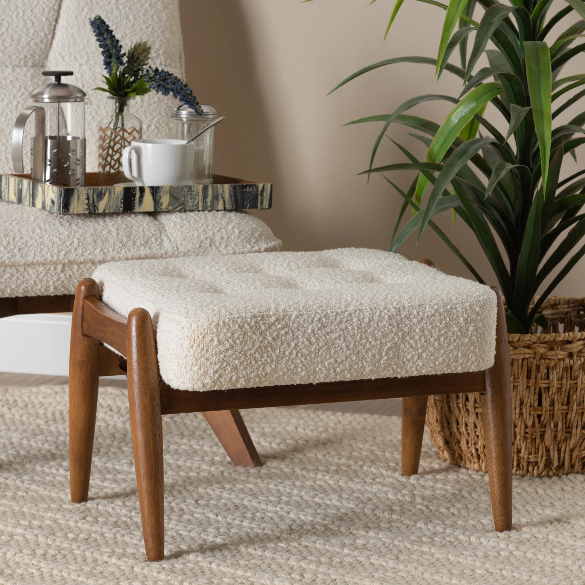 Burla Upholstered Ottoman | Wayfair North America