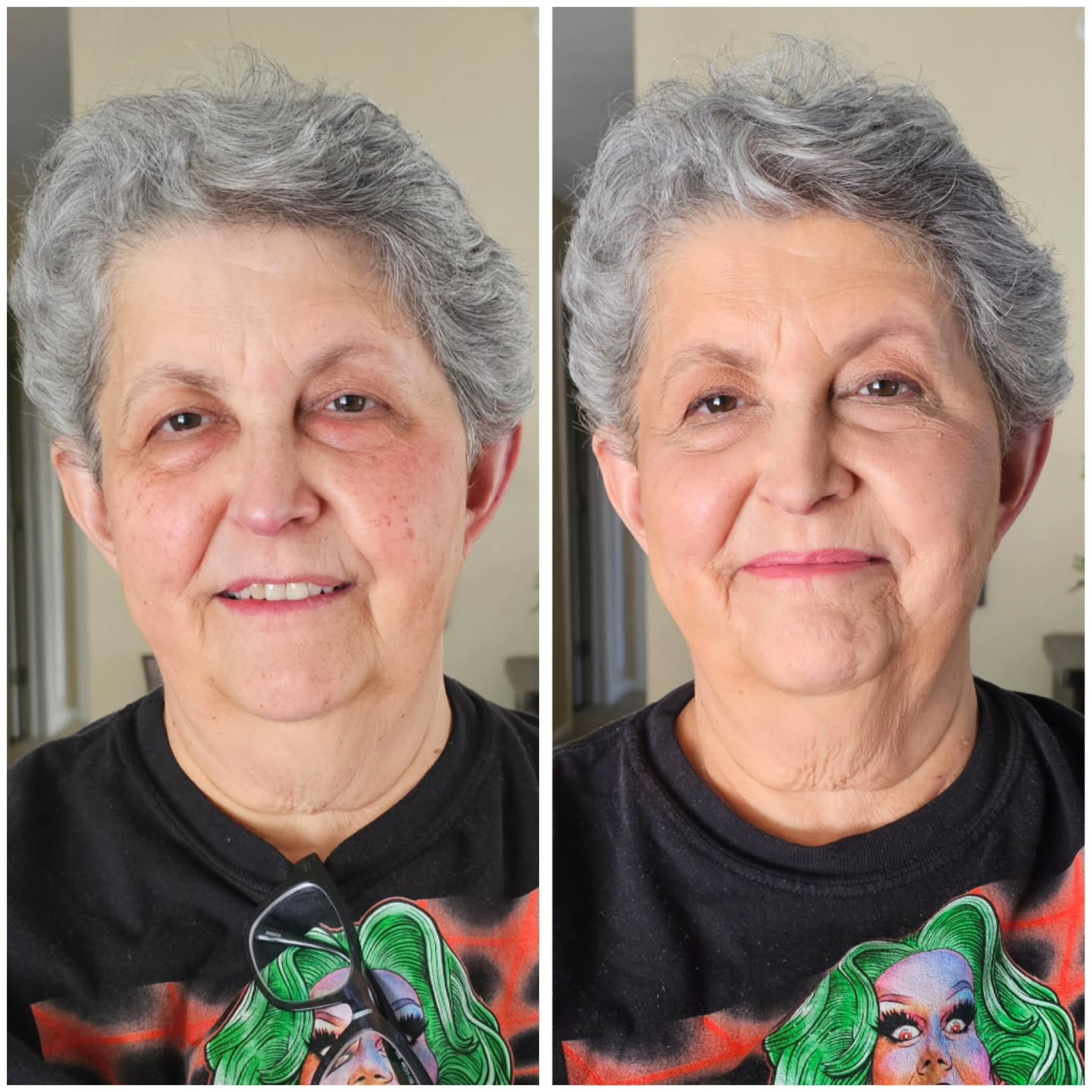 A recent Makeup 101 client who wanted to learn a simple every day makeup application. ✨️ 

The use of color correction (Cinema Secrets light/medium red and blue cc) helped to tone her skin, using a soft brown eyeshadow and bronzer brought warmth to her face, and a touch of pink on her lips and cheeks finalized the look. Simple touches but big impact. ✨

#makeupartist #makeuplesson #518makeupartist #albanynymua #albanynymakeupartist

#LTKgrwm #LTKBeauty #LTKdayinmylife