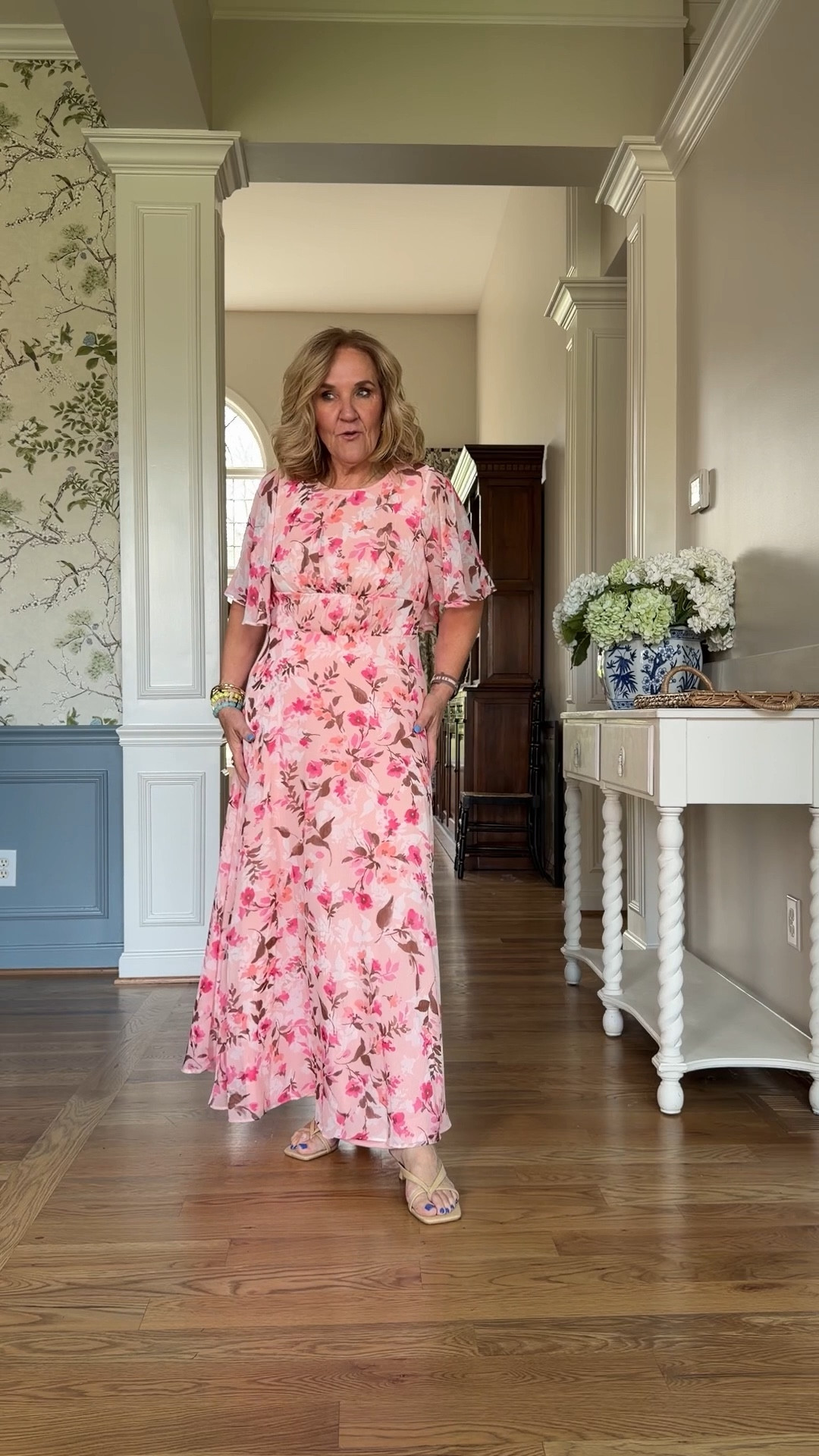 Dresses I’m wearing my regular size 8 or medium in all. The blue maxi is a medium petite.

20% off my bracelet stack code NANETTE20

#LTKOver40 #LTKPetite #LTKSaleAlert MOG MOB

#LTKWedding