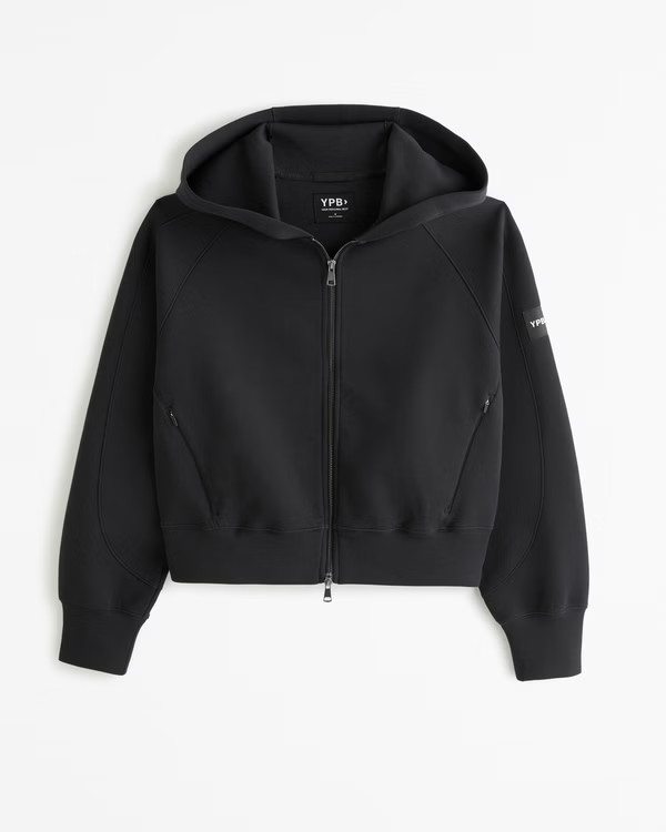YPB neoKNIT MAX Full-Zip Hoodie | Abercrombie & Fitch (US)