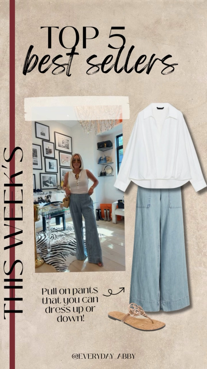 Love that these pants can be casual or more elevated 🙌🙌

#LTKgrwm #LTKootd