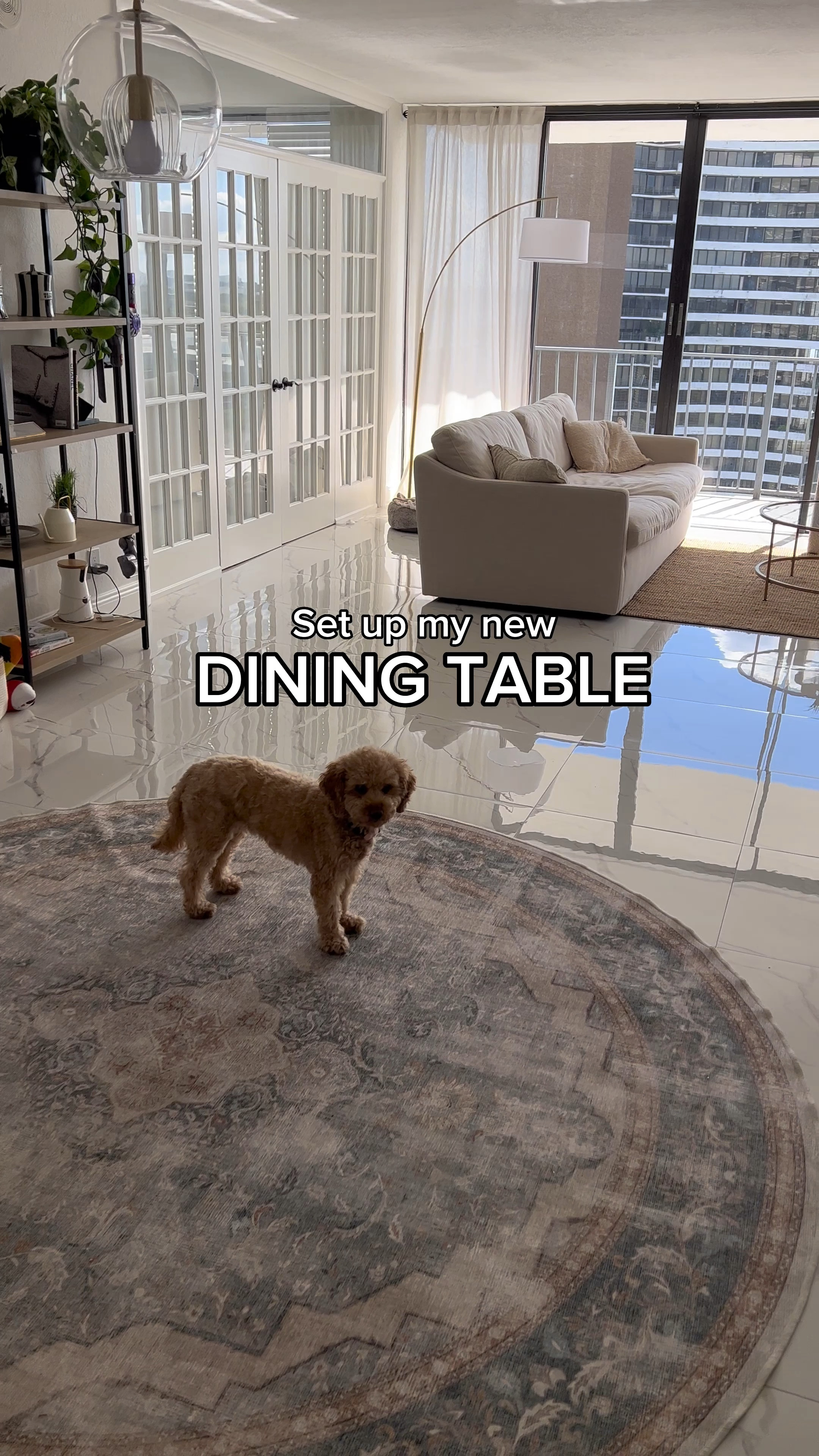 Style my dining room with a new wooden modern round dining table 

#LTKhome