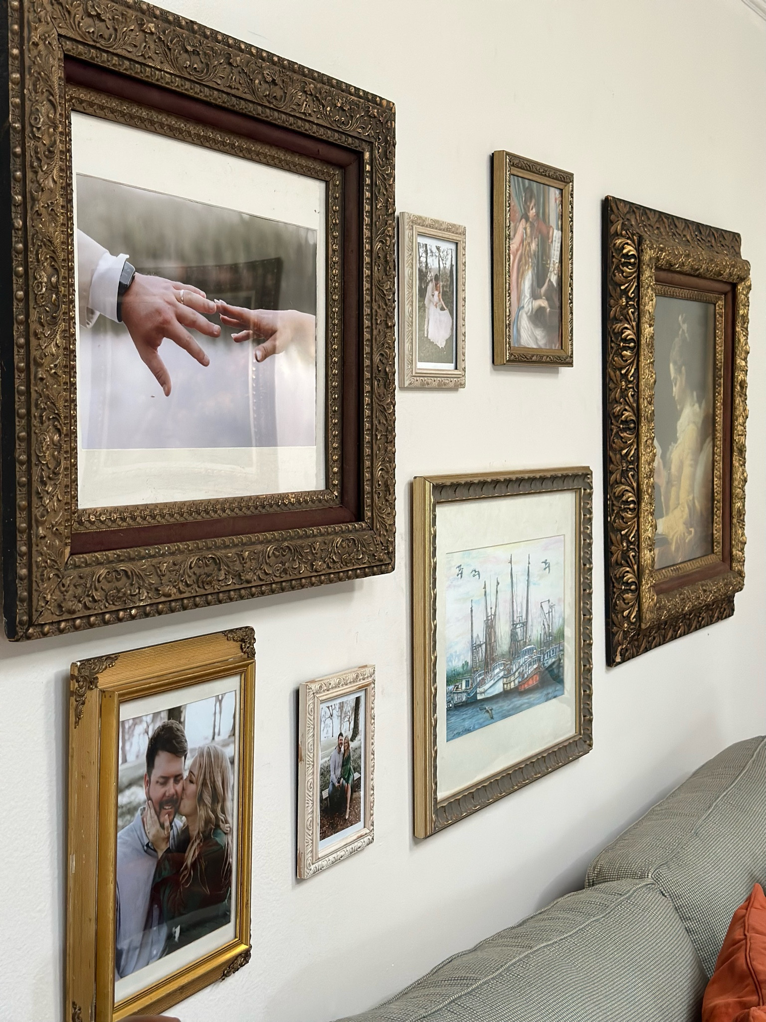 I love me some antique frames and a fantastic vintage European looking photo collage wall.

I am currently in the process of adding and subtracting to
The wall to make a cohesive looking collage wall. 

#LTKhome