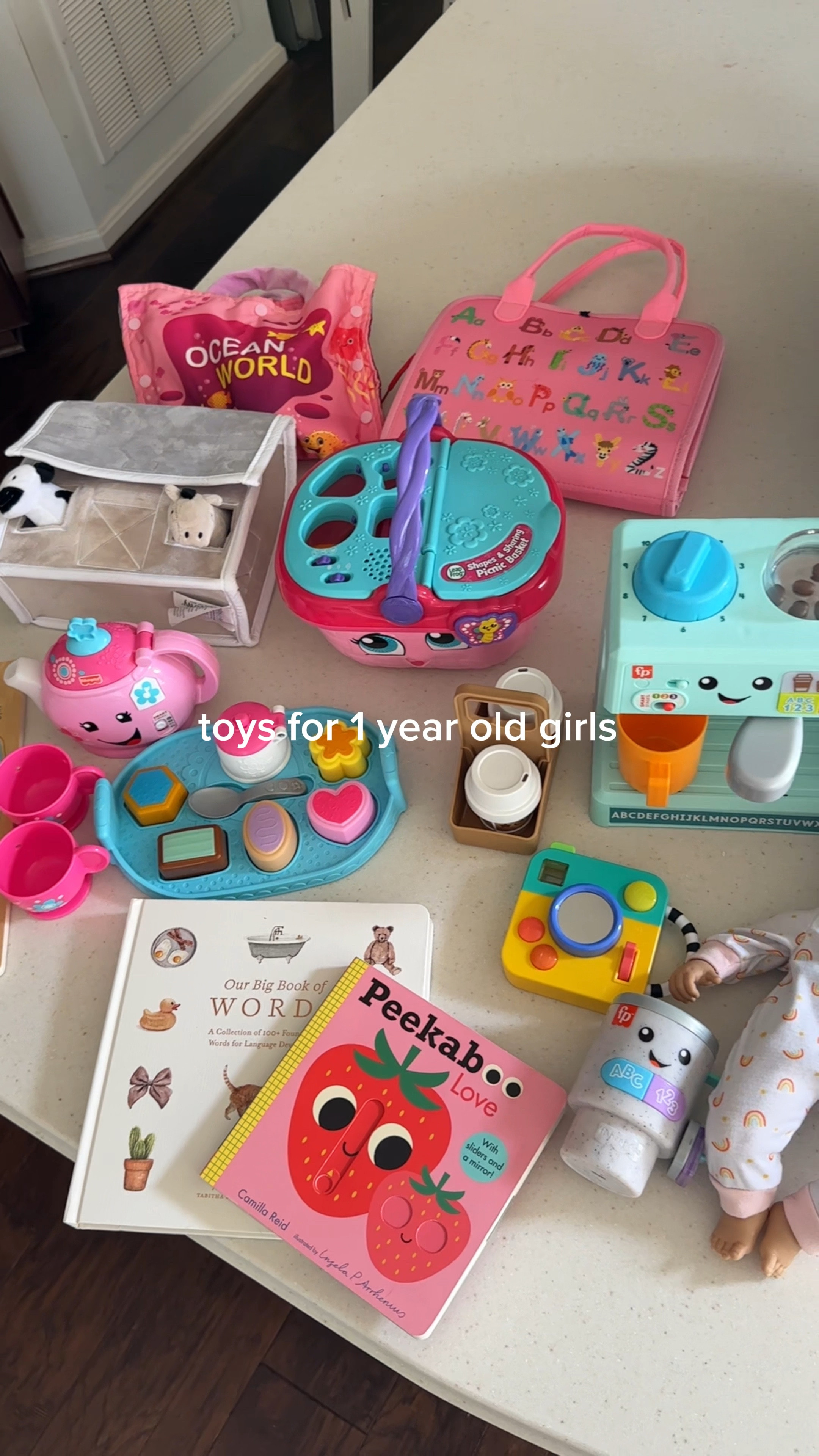 We were gifted so many adorable toys for my daughters first birthday 🎂🎉

#firstbirthday #giftideas #toddlergirl #oneyearoldtoys #girltoys #babygifts #babygiftideas #firstbirthdaygifts #giftsforgirls #giftguide #LTKmom