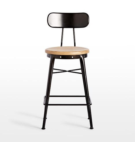 Cobb Counter Stool with Back Item # D2373 | Rejuvenation