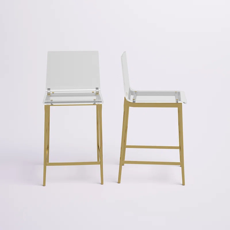 Basak 24'' Counter Stool (Set of 2) | Wayfair North America