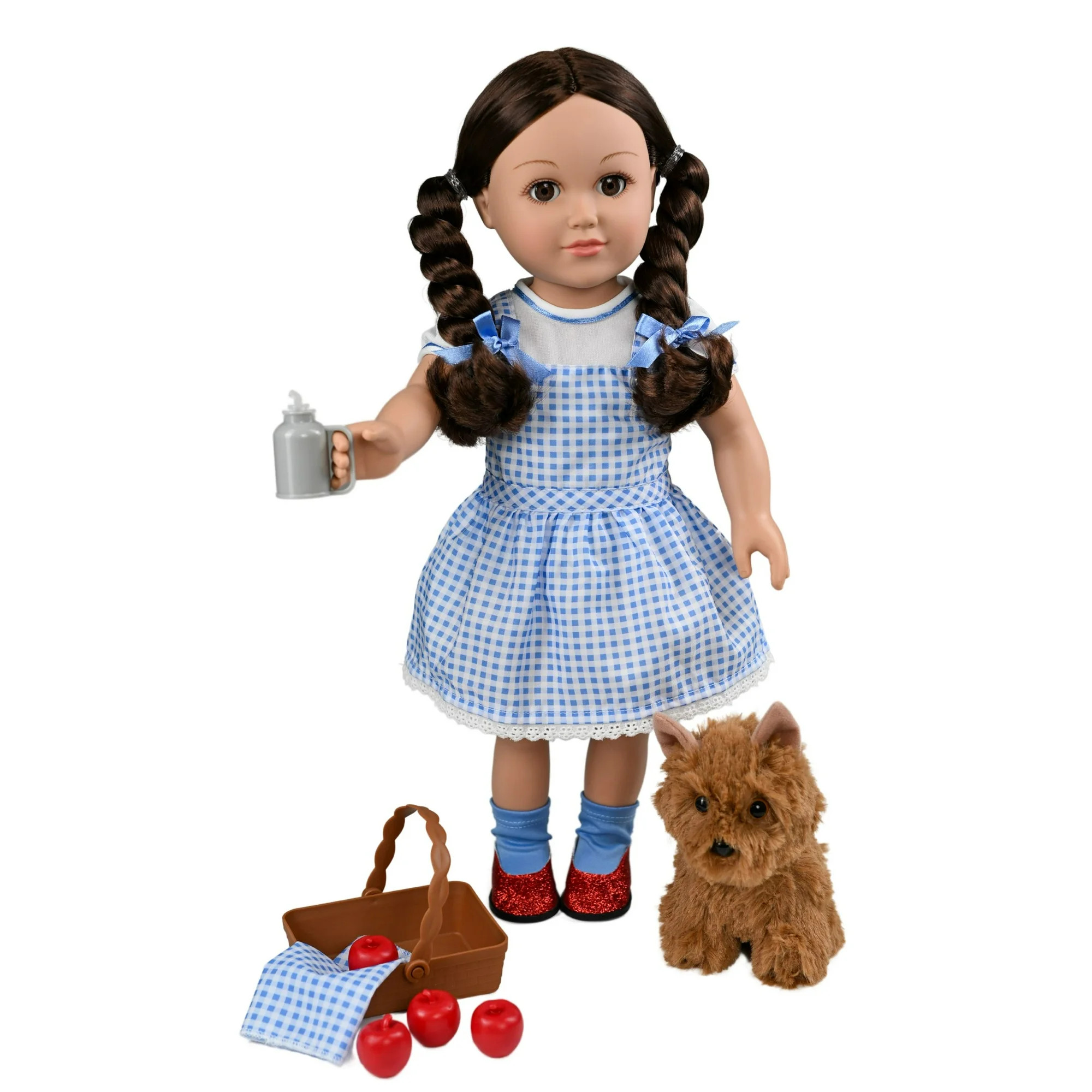 My Life As Wizard of Oz Dorothy Posable 18-inch Doll, Brunette Hair, Brown Eyes | Walmart (US)