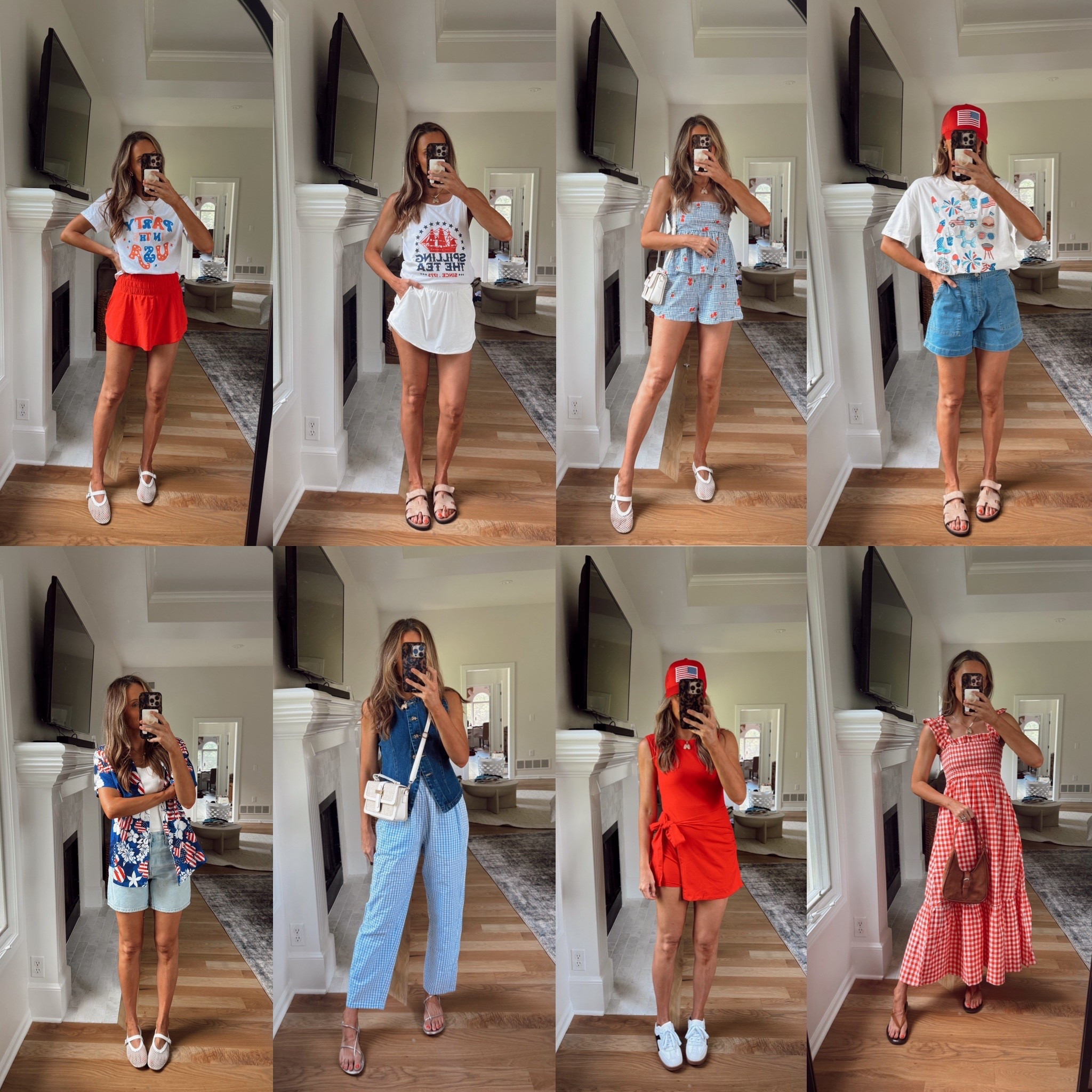 These July 4th looks = chef’s kiss ❤️💙 

#LTKStyleTip #LTKSeasonal #LTKFindsUnder50