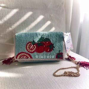 Viral Beaded Tomato Shoulder Crossbody Bag Made in India | Poshmark