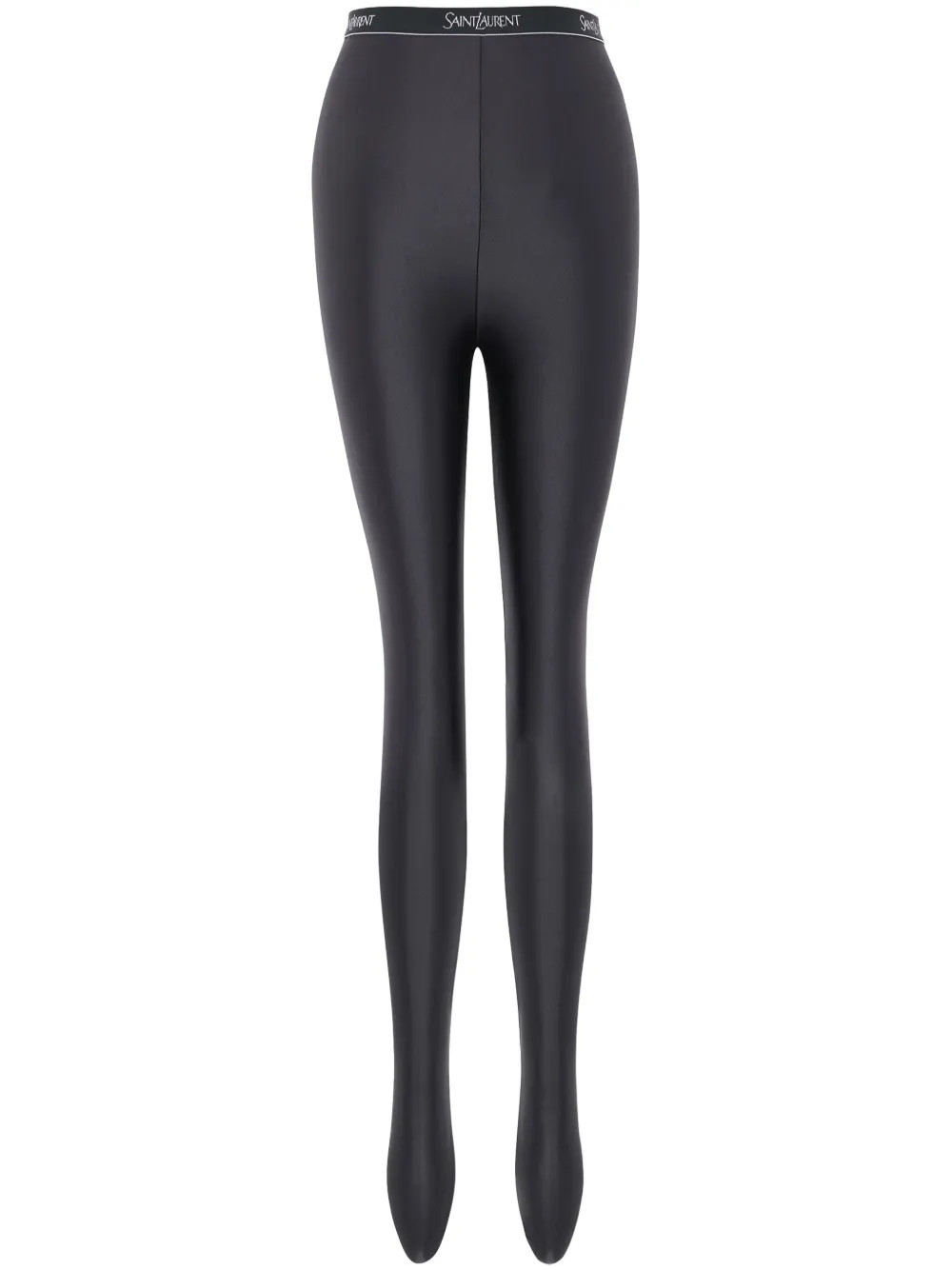 logo-jacquard footed leggings | Farfetch Global