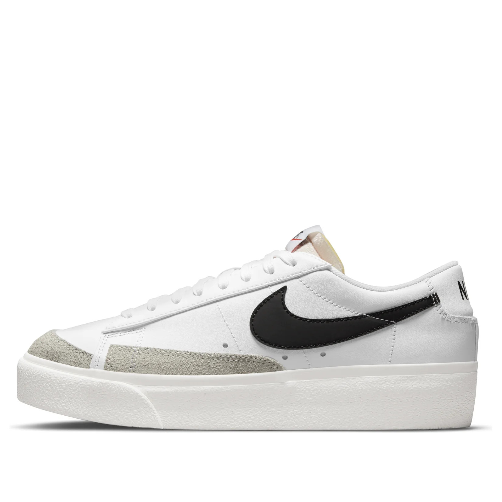 Nike(WMNS) Nike Blazer Low Platform 'White Black' | KICKS CREW