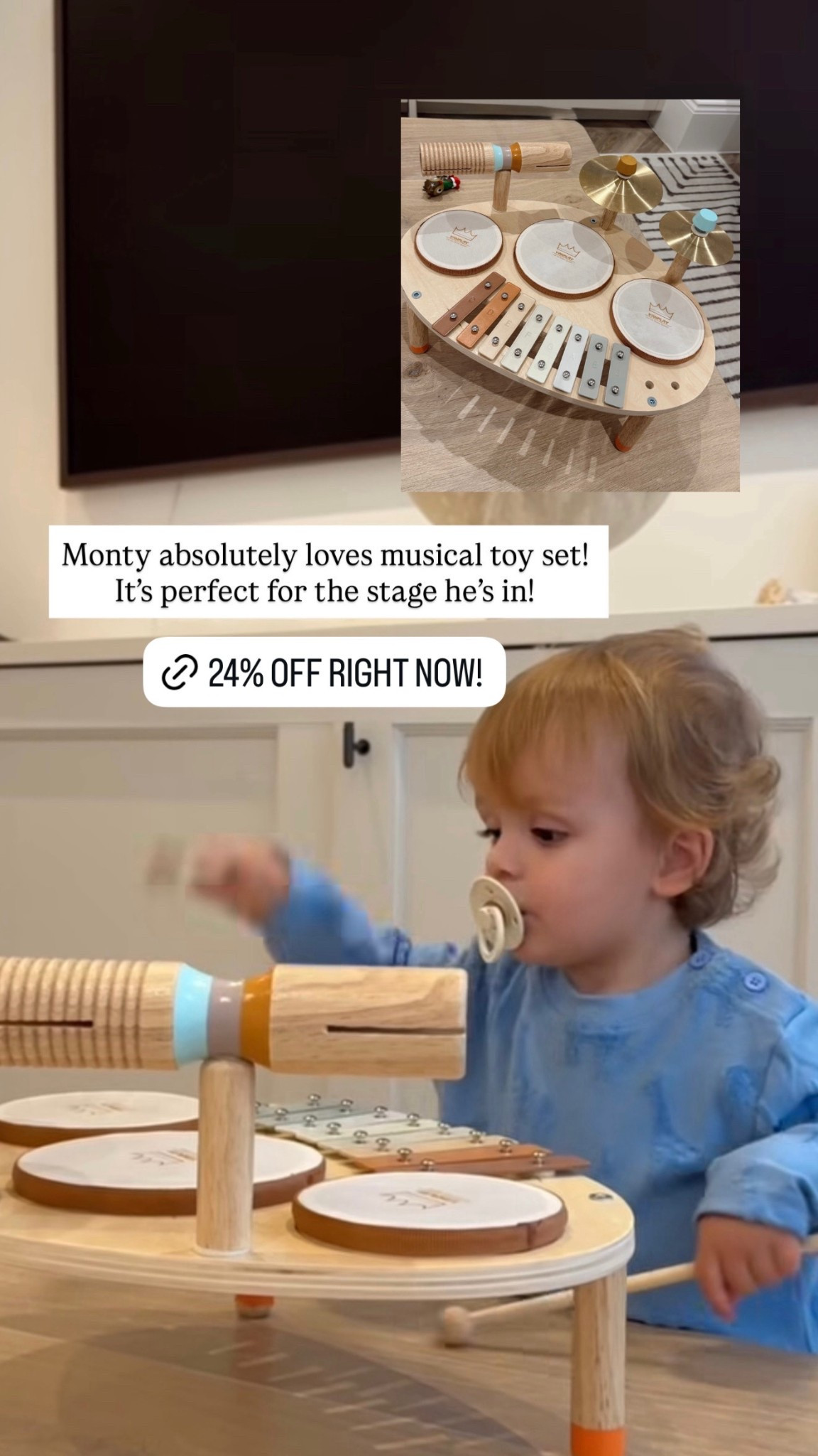 Monty loves this musical toy set! Part of the amazon spring sales!

#LTKbaby #LTKkids #LTKsale