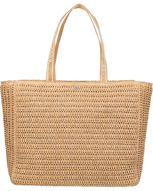 Roxy Women's Beach Tote Bag | Travel | Vacation | Straw | Lightweight | Breathable | Amazon (US)