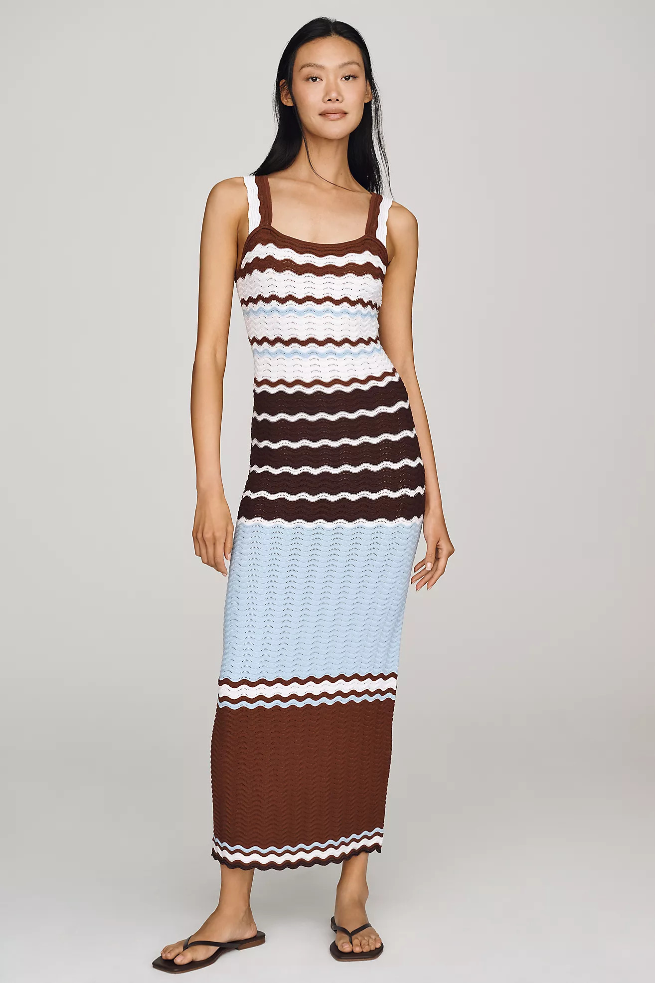 Crochet Midi Dress | Anthropologie (US)
