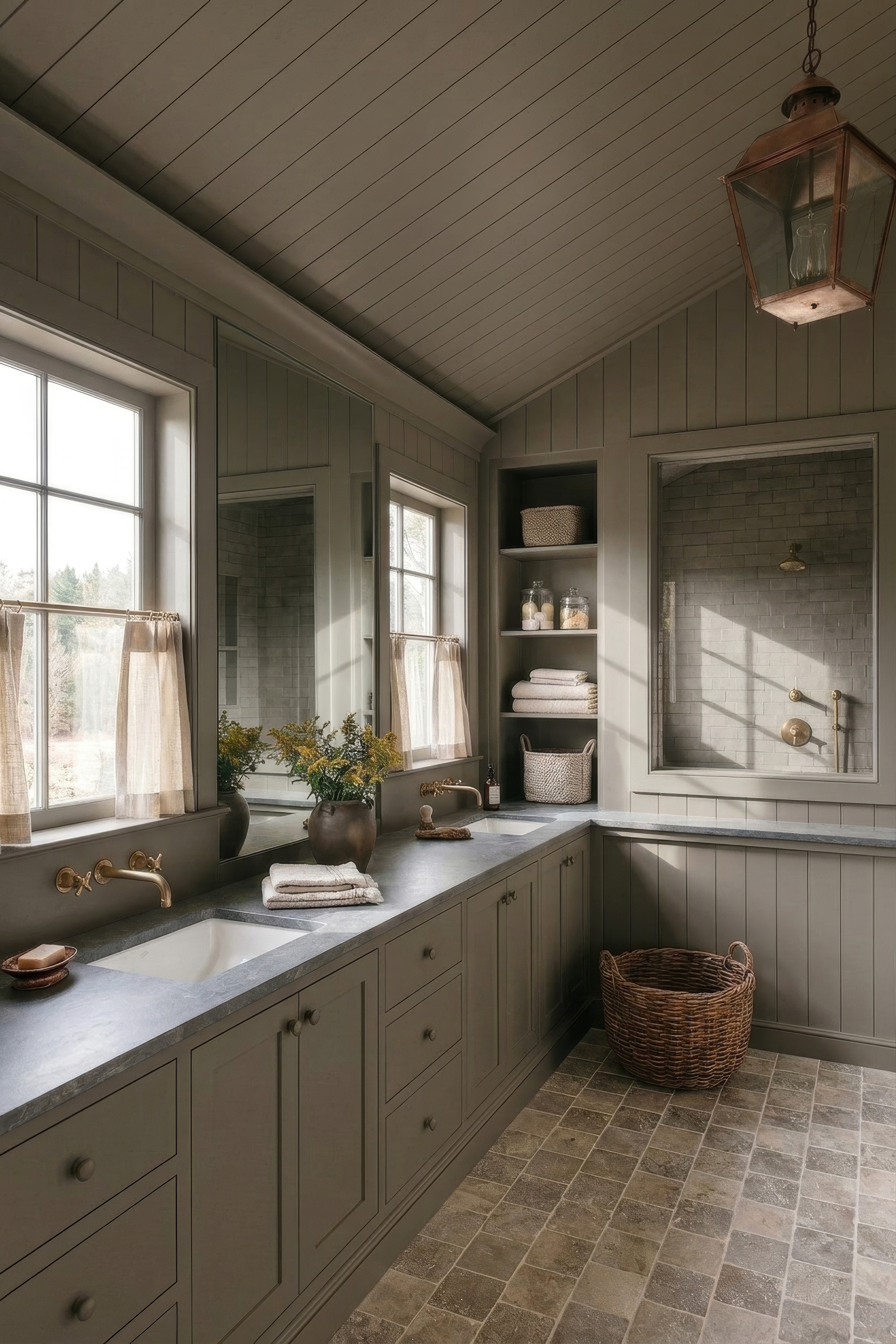 Proof that bathrooms deserve personality too! #Moodybathroom  

 #LTKdayinmylife #LTKselfcare #LTKHome