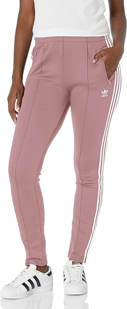 Amazon.com: adidas Originals Women's Superstar Track Pants, Magic Mauve, Small : Clothing, Shoes ... | Amazon (US)
