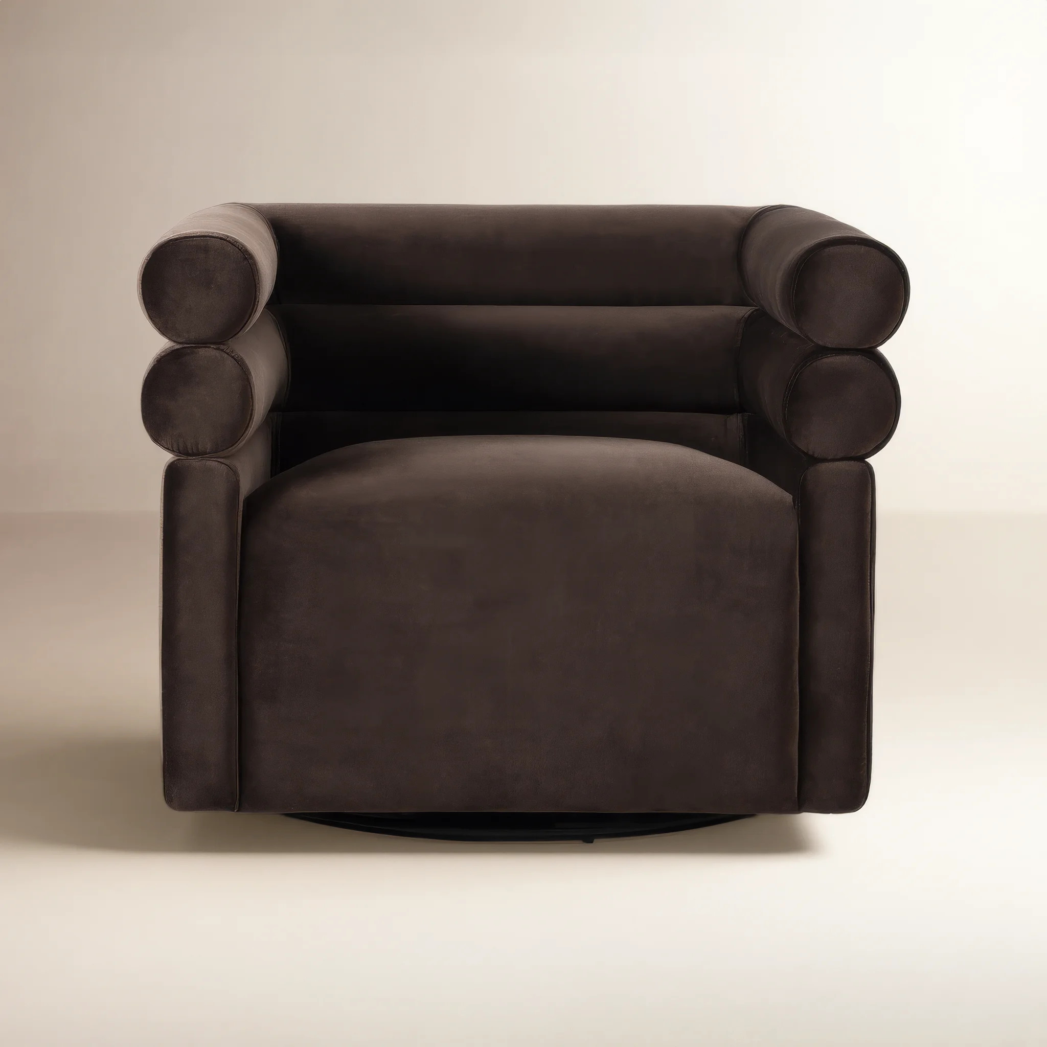 AllModern Arve Upholstered Swivel Armchair & Reviews | Wayfair | Wayfair North America
