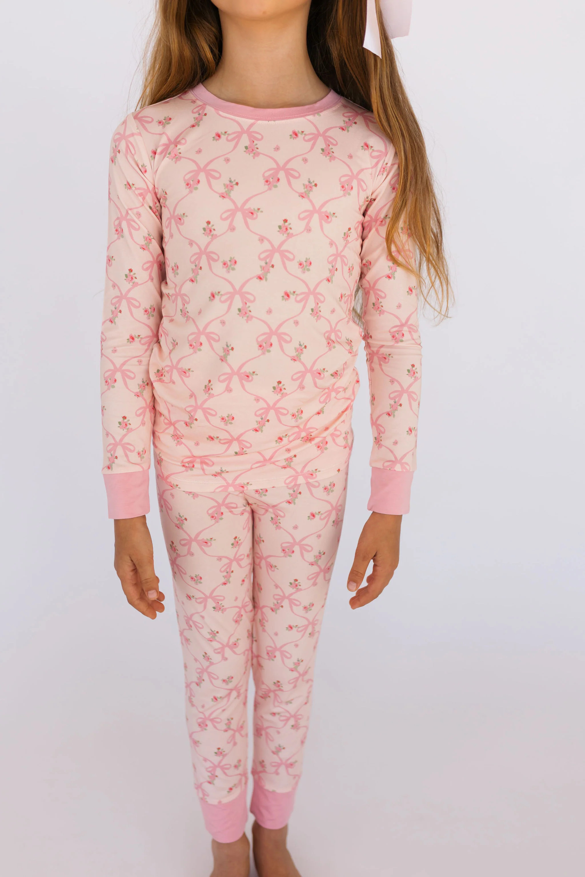 Rosie Bow Two Piece Set | In My Jammers