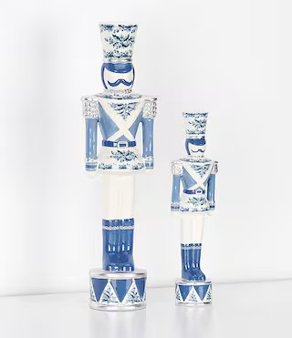Southern Living Merry and Bright Collection Chinoiserie Ceramic Nutcracker | Dillard's | Dillard's