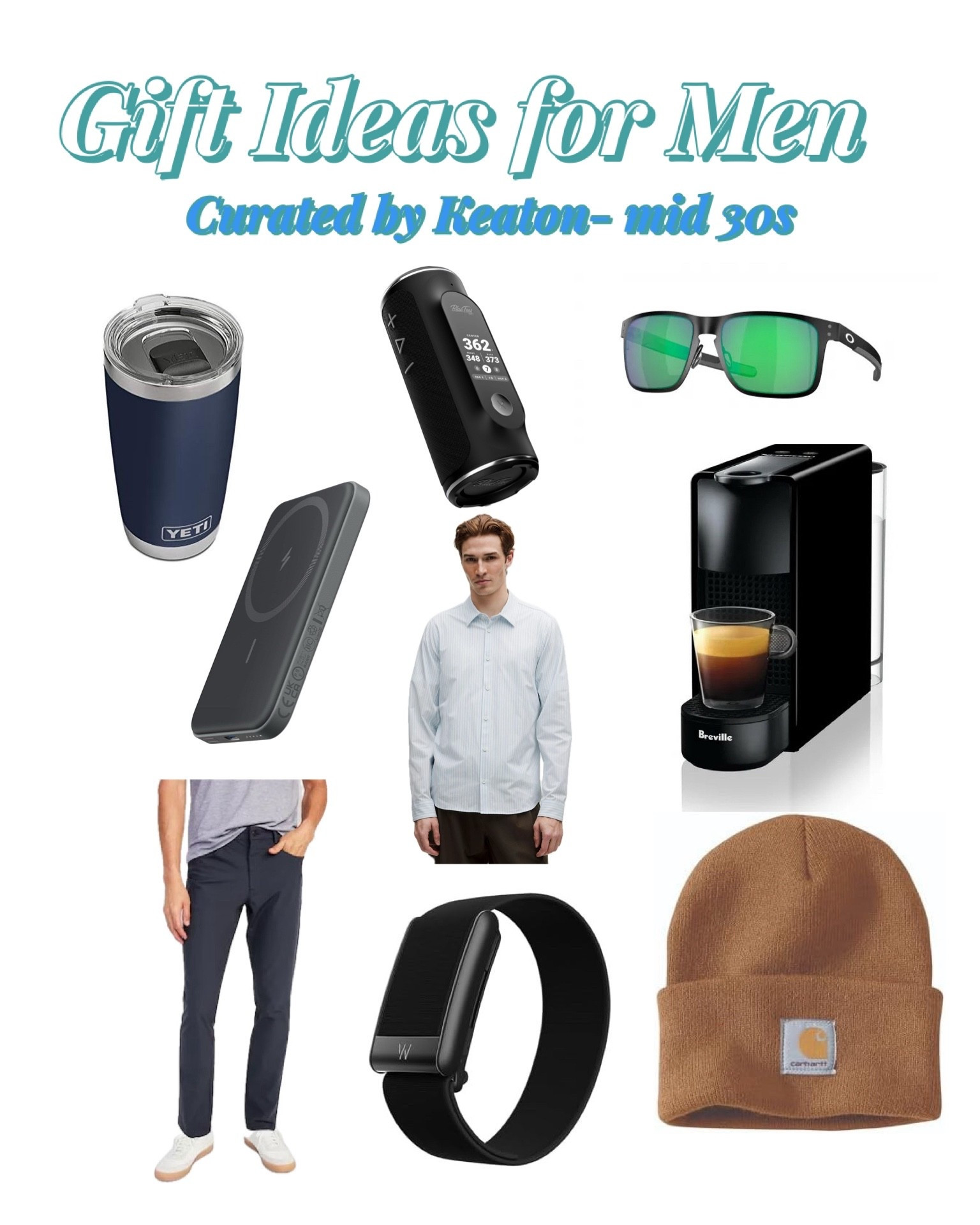Keaton is a baseball coach and school administrator in his mid thirties. These are his picks for gift ideas for men 

#LTKGiftGuide #LTKHoliday #LTKMens