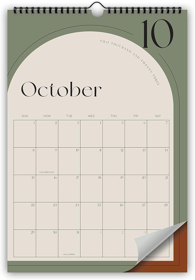 Aesthetic Minimalistic 2024 Wall Calendar - Runs from June 2023 Until December 2024 - The Perfect... | Amazon (US)