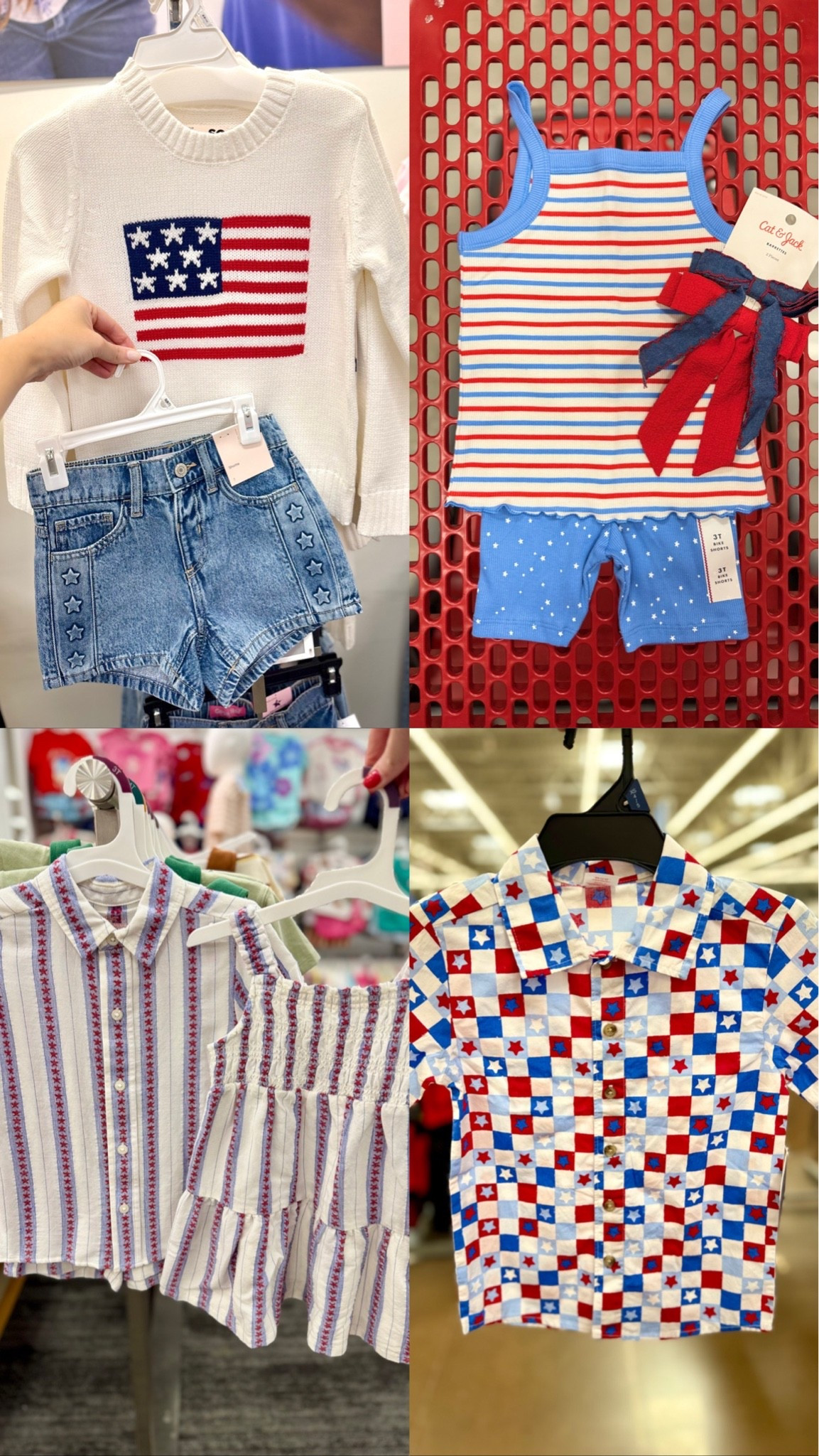 Red, white & blue outfits! 🇺🇸

#LTKKids #LTKBaby #LTKSeasonal