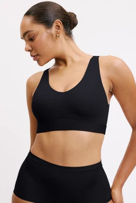 Bliss Bralette - Black - Black / XL | Harper Wilde