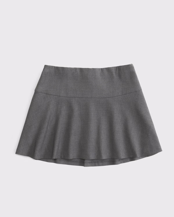 High Rise Flirty Mini Skort | Abercrombie & Fitch (US)