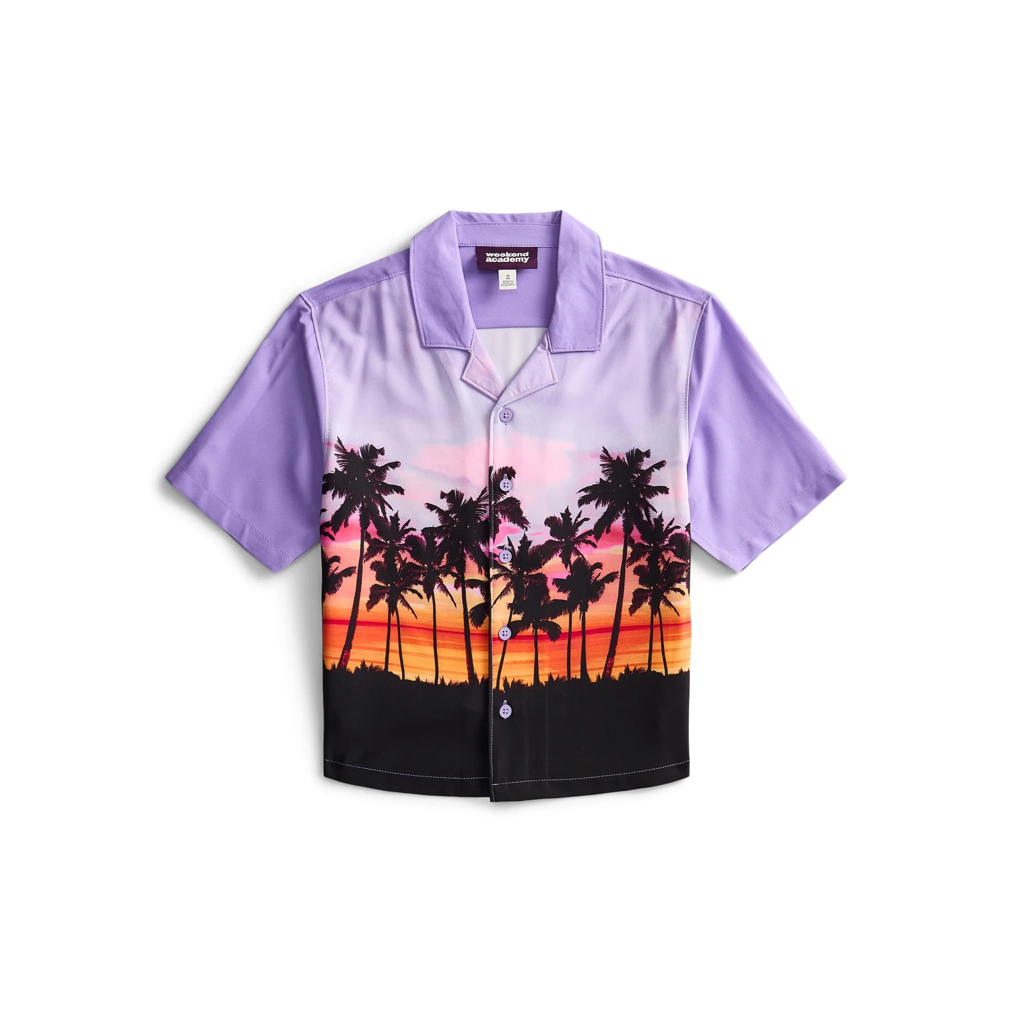 Weekend Academy Boys Cabana Sun Shirt, Sizes 6-18 & Husky | Walmart (US)