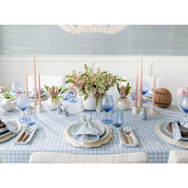 Cailíní Coastal Gingham Check Tablecloth | Cailini Coastal