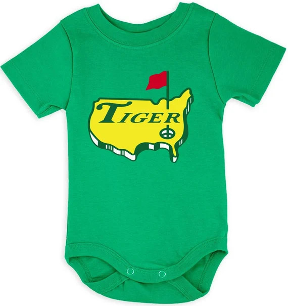 Tiger Woods The Masters Baby Onesie One Piece Creeper | Etsy (US)