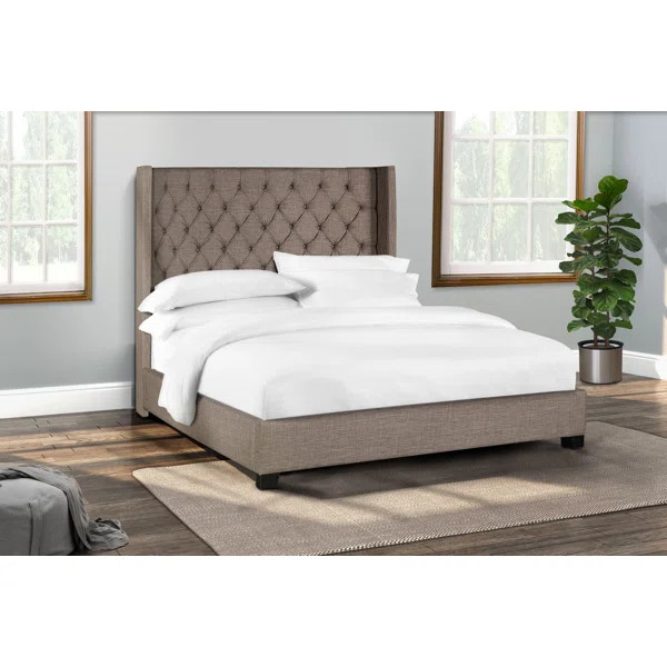 Hester Tufted Upholstered Standard Bed | Wayfair North America