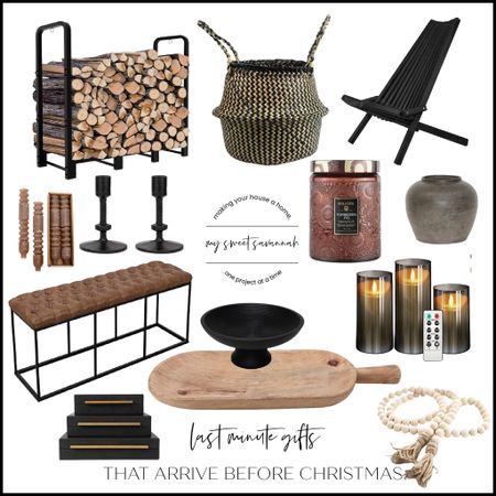 Last minute gift ideas for the home decor lover! All these items will arrive before the holidays if you order soon! 

#LTKSeasonal #LTKHoliday #LTKGiftGuide