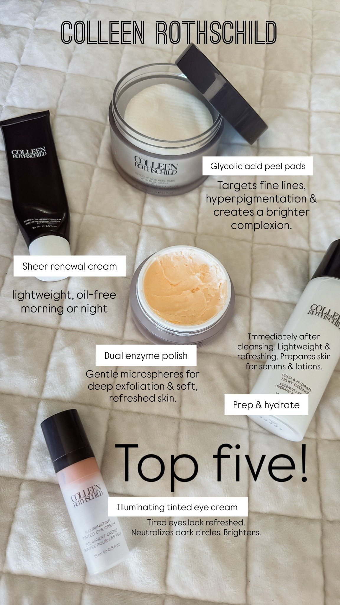 My top 5 favorite products. I use these the most. 
Grab on SALE!!

#LTKgrwm #LTKmomlife