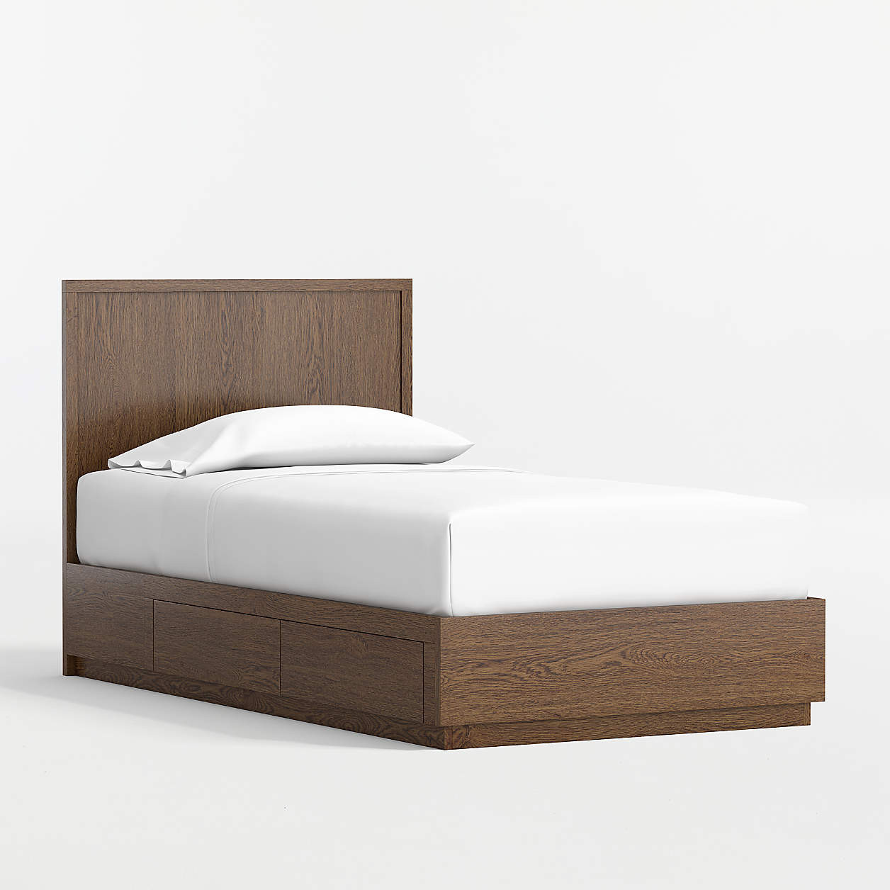 Oliver Natural Wood Kids Twin Headboard + Reviews | Crate & Kids | Crate & Barrel