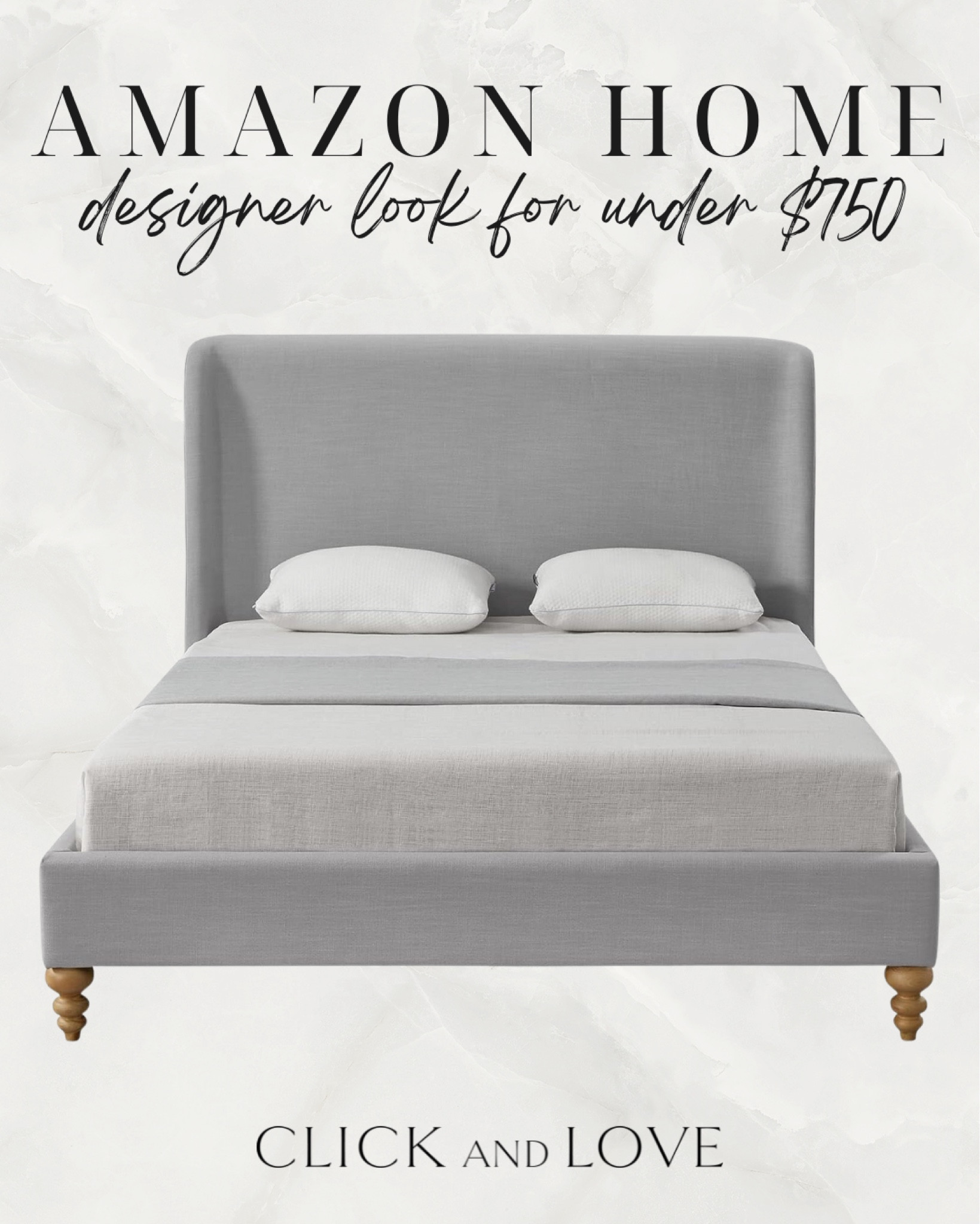 Look for less bed frame under $750 👏🏼

Bed frame, upholstered bed, bedroom, primary bedroom, guest room, kids bedroom, budget friendly bed frame, look for less bed, designer inspired, modern bedroom, traditional bedroom, neutral bedding, Amazon, Amazon home, Amazon must haves, Amazon finds, Amazon home decor, Amazon furniture #amazon #amazonhome


#LTKhome #LTKunder100 #LTKstyletip