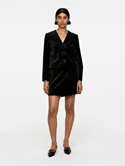 Velvet Bow Blouse | Arket UK