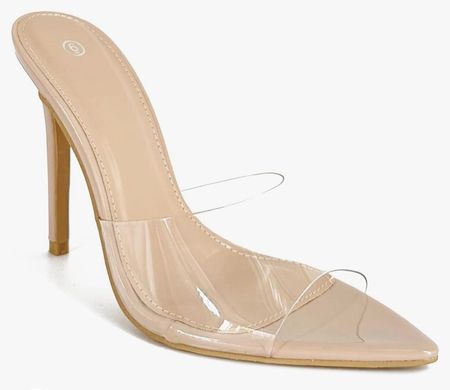 Clear heels Amazon heels 