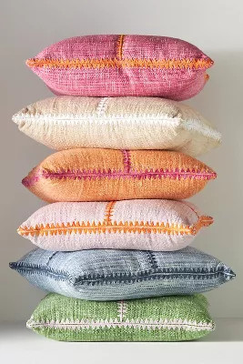 Mischa Indoor/Outdoor Pillow | Anthropologie (US)