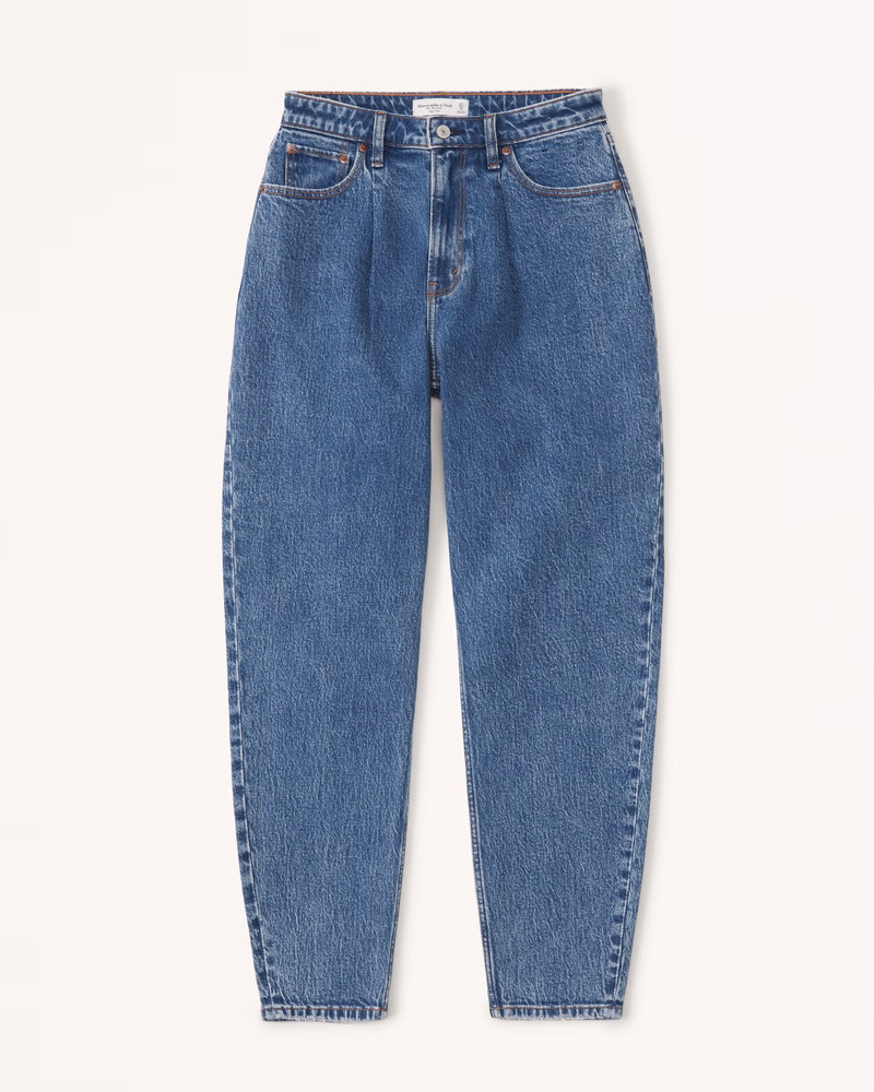 Curve Love High Rise 80s Mom Jean | Abercrombie & Fitch (US)