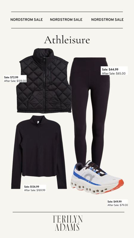 Some of my favorite athleisure finds from the #nsale 

I love these On sneakers, and I’m definitely getting this black puffer vest to wear with black leggings and long sleeve tops. 

#LTKxNSale #LTKSummerSales #LTKFitness
