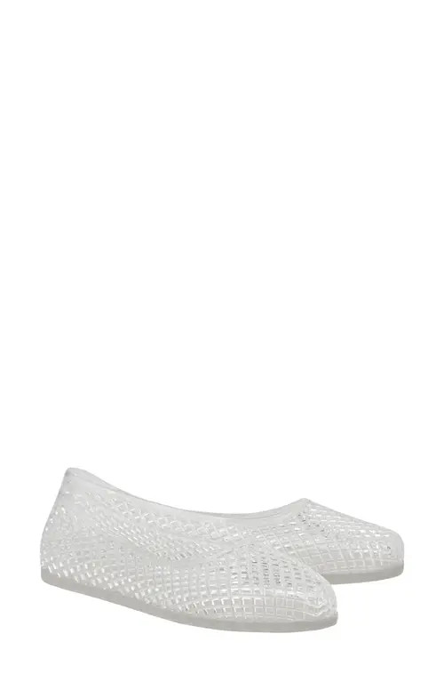 Ancient Greek Sandals Iro Mesh Jelly Flat in Clear at Nordstrom, Size 40 | Nordstrom