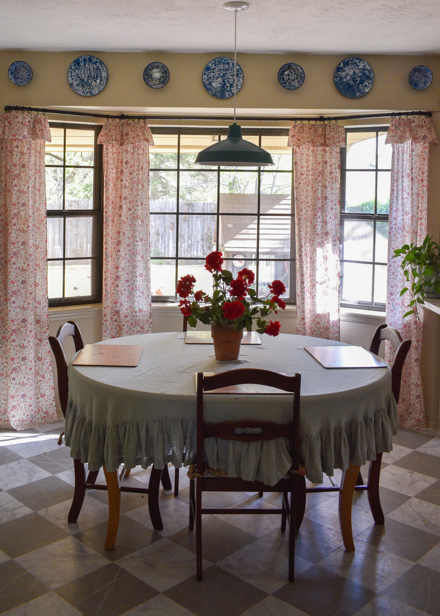My breakfast nook! Created with lots of handmade & vintage decor. I linked everything I can and added similar options to the vintage plates! 

#LTKFind #LTKhome #LTKGiftGuide