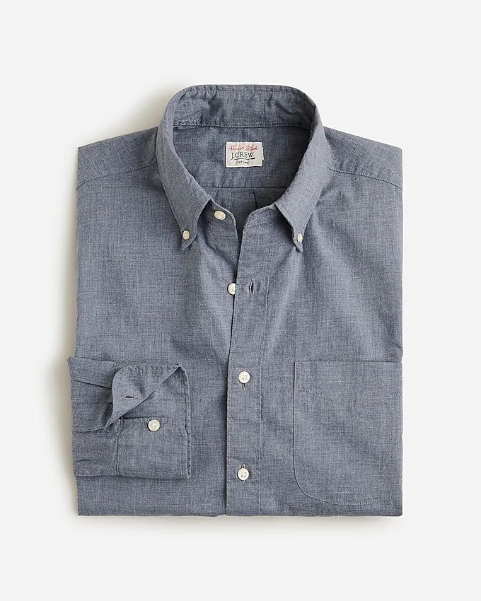 Secret Wash cotton poplin shirt | J.Crew US